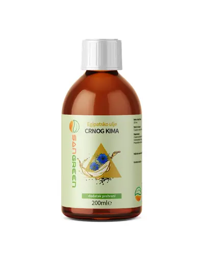 Sangreen egipatsko ulje crnog kima 200 ml