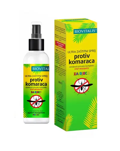 Biovitalis Ultra zaštitni sprej protiv komaraca za djecu 100 ml