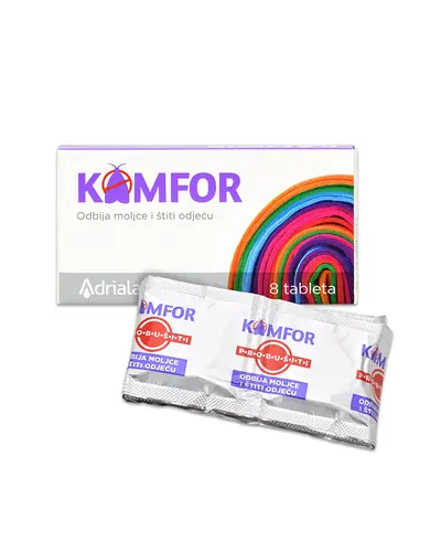 Kamfor tablete protiv moljaca 8 tableta