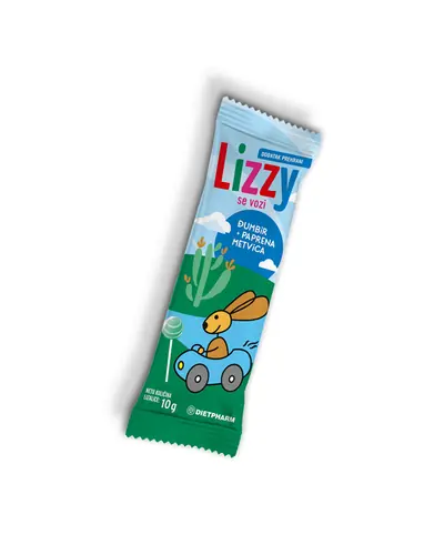 Dietpharm Lizzy se vozi lizalica, 1 lizalica