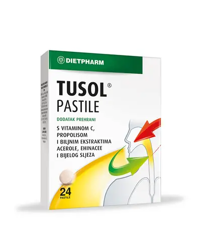Dietpharm Tusol pastile 24 pastle