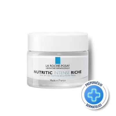 La Roche-Posay Nutritc Intense Riche za vrlo suhu kožu, 50 ml