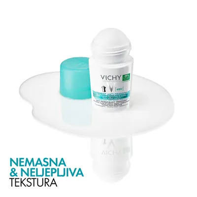 Vichy Dezodorans roll-on protiv bijelih tragova i žutih mrlja 50 ml