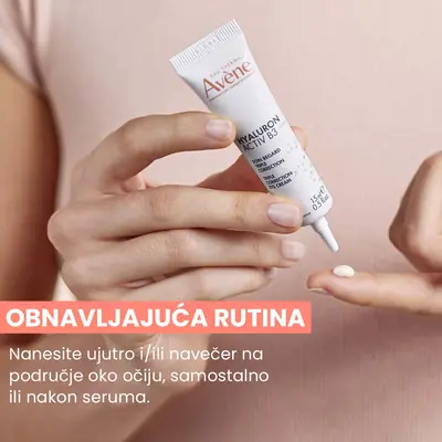Eau Thermale Avène Hyaluron Activ B3 Trostruko korektivna krema za područje oko očiju 15 ml tuba