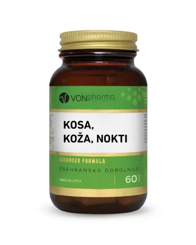 VONpharma KOSA, KOŽA, NOKTI  60 kapsula