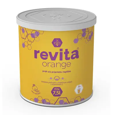 Revita Orange dodatak prehrani sa matičnom mliječi i vitaminom C, 454g