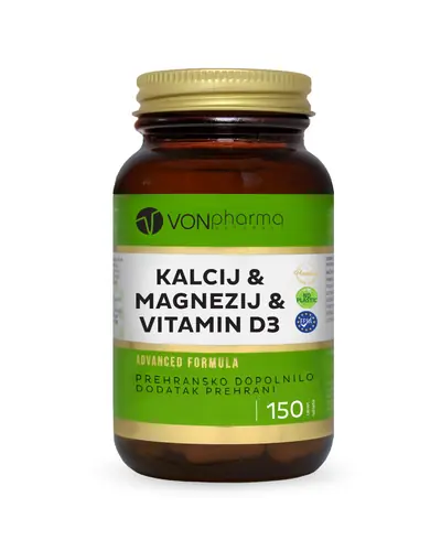 VONpharma Kalcij & magnezij & vitamin D3