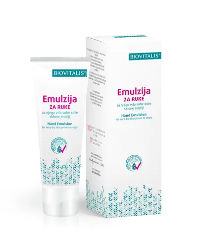 Biovitalis Emulzija za ruke za njegu vrlo suhe kože sklone atopiji