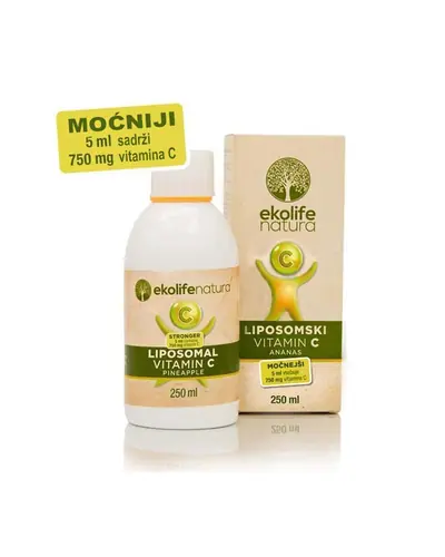 Ekolife liposomalni vitamin C 250ml (750mg)