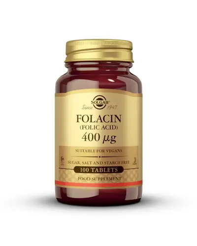 Solgar Folacin (Folna Kiselina) 400 µg, 100 tableta