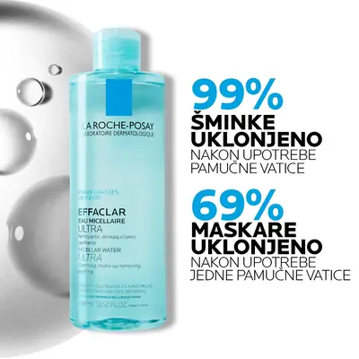 Effaclar micelarna voda - masna i osjetljiva koža, 200 ml