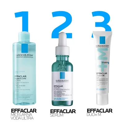 Effaclar micelarna voda - masna i osjetljiva koža, 200 ml