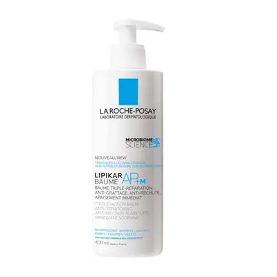 La Roche-Posay Lipikar Baume AP+M, 400 ml + Lipikar Syndet AP+, 100 ml + Cicaplast Baume B5+, 15 ml