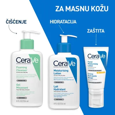 CeraVe pjenušavi gel za čišćenje, boca od 1000 ml sa pumpicom