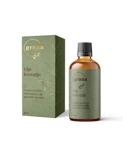 Grana Konopljino ulje hladno prešano 100 ml