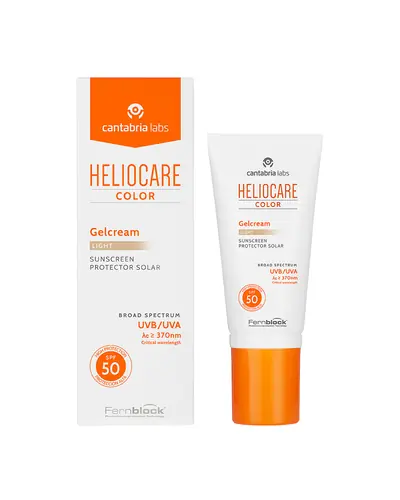 Heliocare Color Gelcream SPF 50, Light 50 ml
