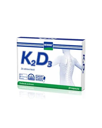 K2D3 20 kapsula za zdrave kosti