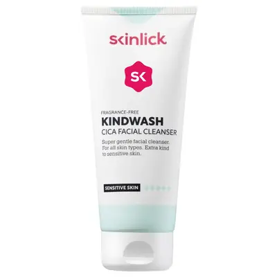 Skinlick Kindwash, čistač za lice za osjetljivu kožu, 200 ml