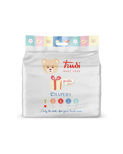 Trudi Pelene Dry Fit, Mini 3-6 kg, 54 komada