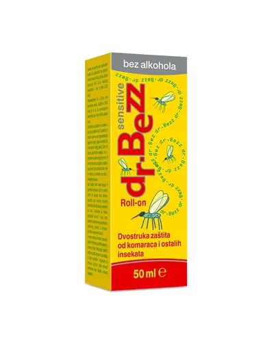 Dr. Bezz roll-on, dvostruka zaštita od komaraca, 50 ml