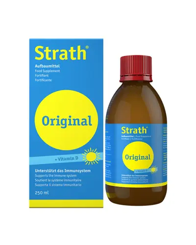 Strath + vitamin D sirup, 250 ml