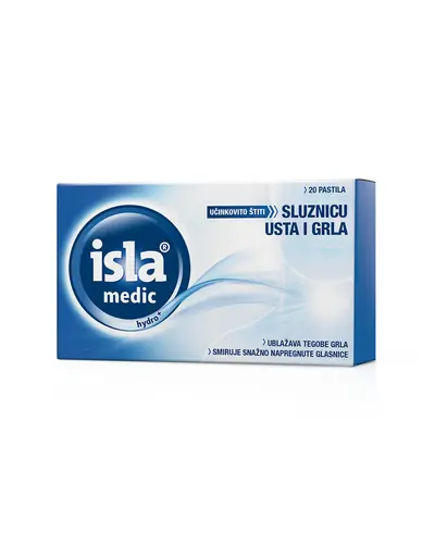 Isla medic hydro+ pastile 20 pastila