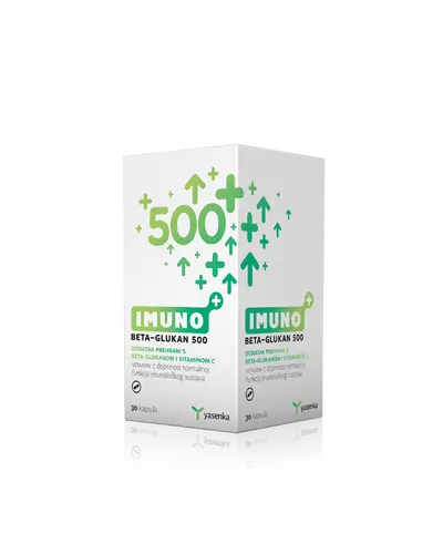 Yasenka IMUNO BETA GLUKAN 500, 30 kapsula