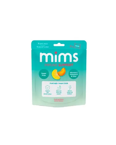 Mims Immune support gumeni bomboni 7 vrećica x 5 bombona