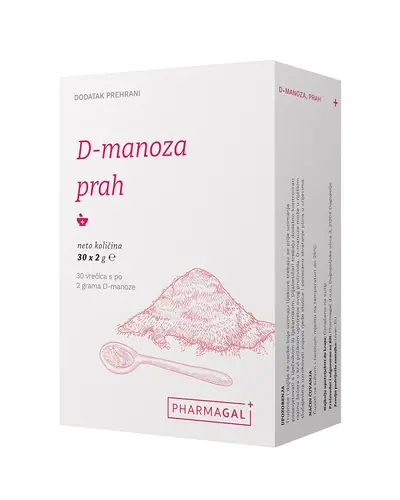 Pharmagal D-manoza, 30 vrećica po 2 g