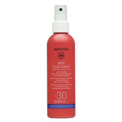 Apivita Bee sun Safe Ultra lagani sprej za lice i tijelo SPF 30 200ml