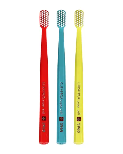 Curaprox četkica za zube CS 3960 Super Soft, 3 zubne četkice