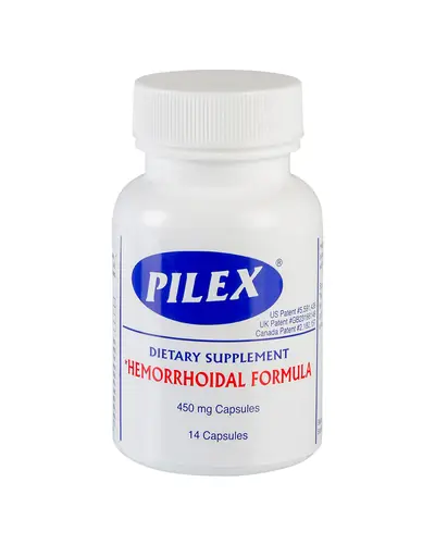 PILEX® dodatak prehrani koji doprinosi zdravlju vena analnog područja, bočica 14 kapsula
