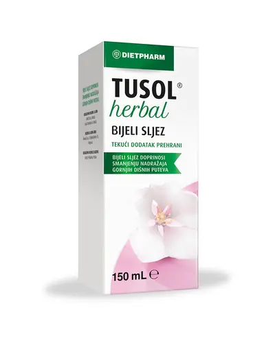 Dietpharm Tusol herbal bijeli sljez 150 ml