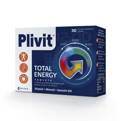 Plivit Total Energy 30 tableta s produljenim oslobađanjem, za cjelodnevnu energiju