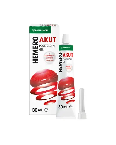 Dietpharm Hemero Akut proktološki gel, 30 ml