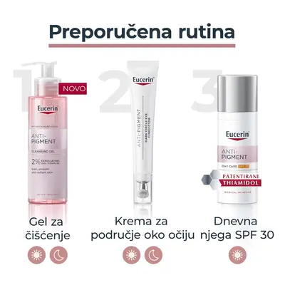 Eucerin Anti-Pigment krema za područje oko očiju, 15 ml