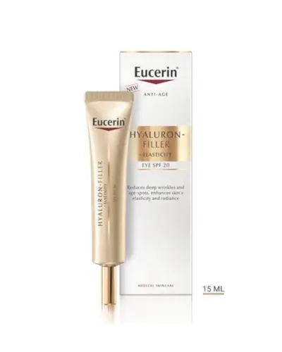 Eucerin Hyaluron-Filler + Elasticity krema za područje oko očiju, 15 ml