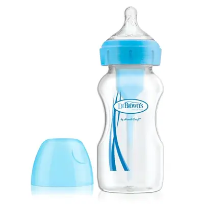 Dr.Brown's Options+ polipropilenska bočica široko grlo, 270 ml PLAVA