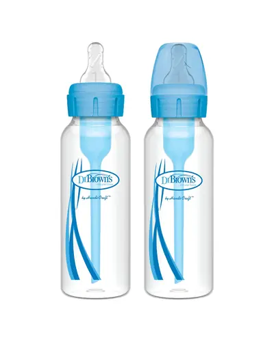 Dr.Brown's Options+ paket sa 2 polipropilenske bočice 250 ml usko grlo, PLAVA