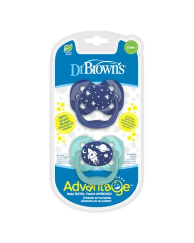Dr. Brown's Advantage duda varalica Razina 1 (0 - 6 mjeseci), plava, 2 kom