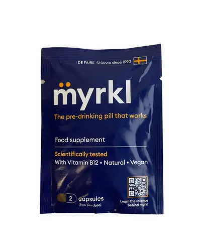 Myrkl veganski dodatak prehrani sa vitaminom B12, mikroorganizmima i L-cisteinom, 2 kapsule