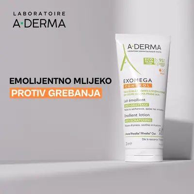 A-Derma Exomega Control emolijentno mlijeko, 200 ml-01