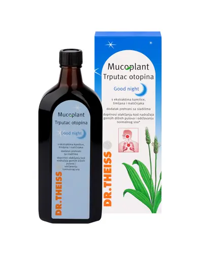 Mucoplant Trputac otopina Good night s ekstraktima kamilice, timijana i matičnjaka, 100 ml
