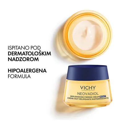 Vichy Neovadiol hranjiva noćna njega za čvrstoću kože u postmenopauzi 50 ml