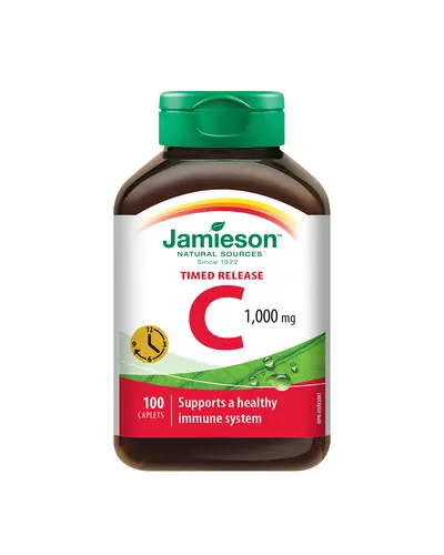 Jamieson Vitamin C 1000 mg tablete s produljenim oslobađanjem  100 tableta s produljenim otpuštanjem