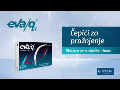 Eva/qu čepići za pražnjenje za odrasle 6 čepića