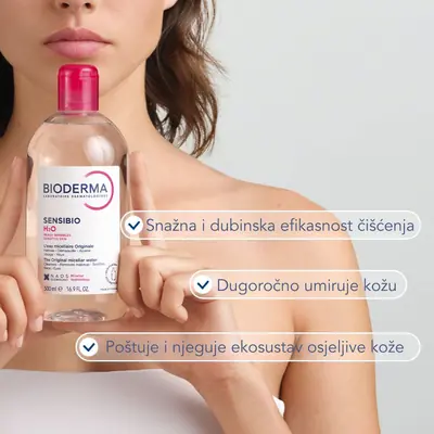 Bioderma Sensibio H2O, micelarna voda-5