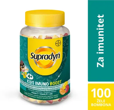 Supradyn Kids IMUNO Boost, 100 bombona