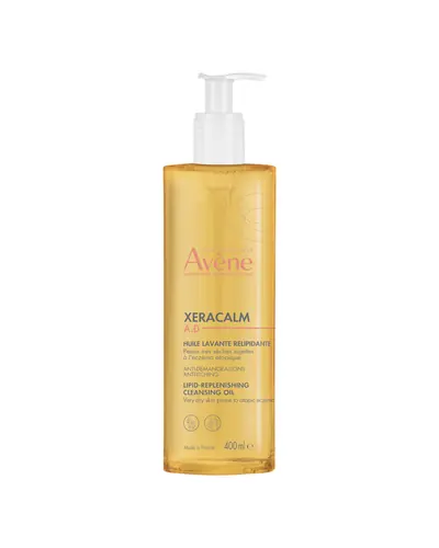 Avène XeraCalm A.D relipidirajuće ulje za čišćenje, za suhu kožu sklonu atopiji, 400 ml