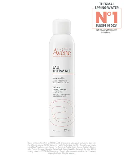 Avène termalna izvorska voda za umirivanje osjetljive kože, 300 ml